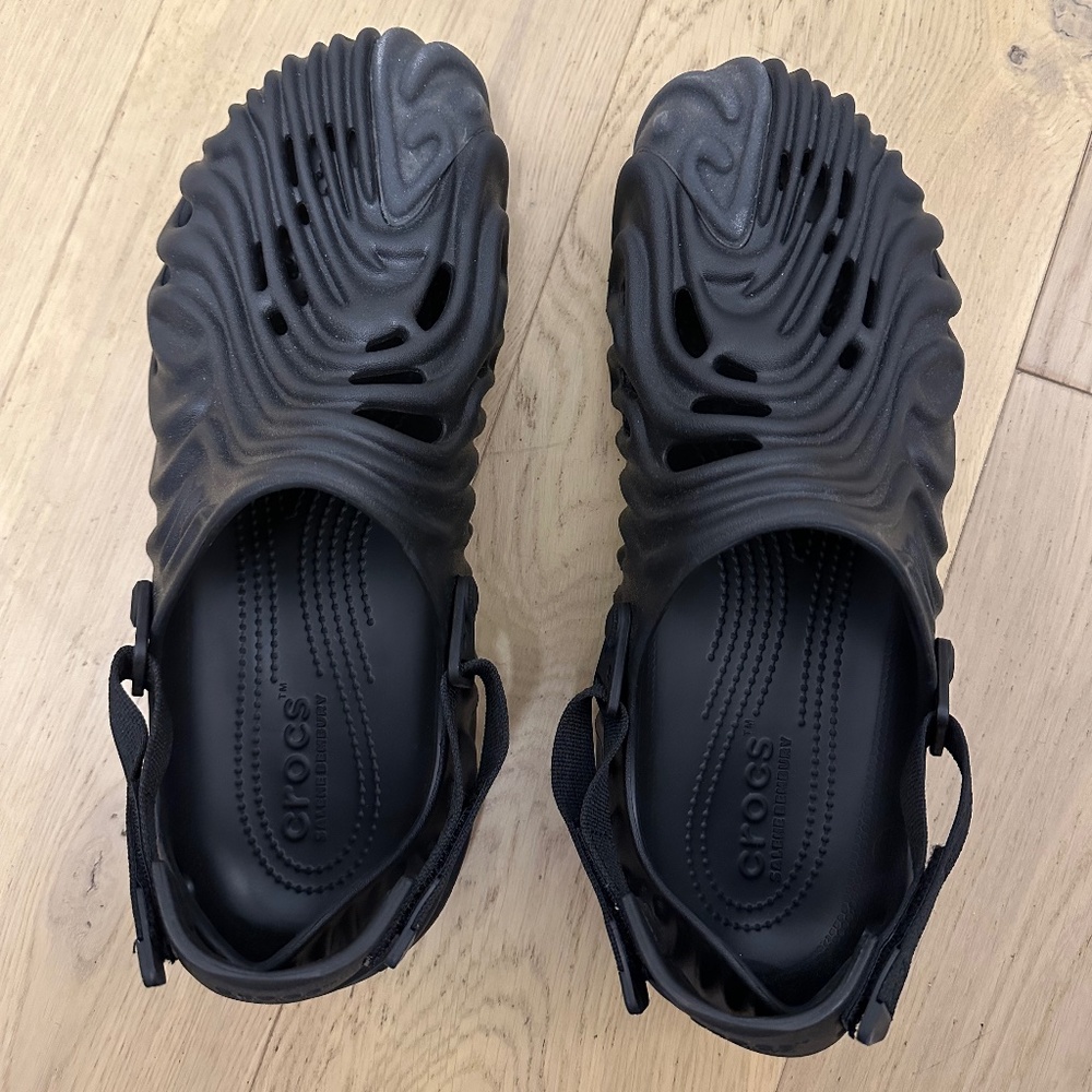 Crocs x Salahe Bembury Pollex Sasquatch Clog Black Size 15 Mens